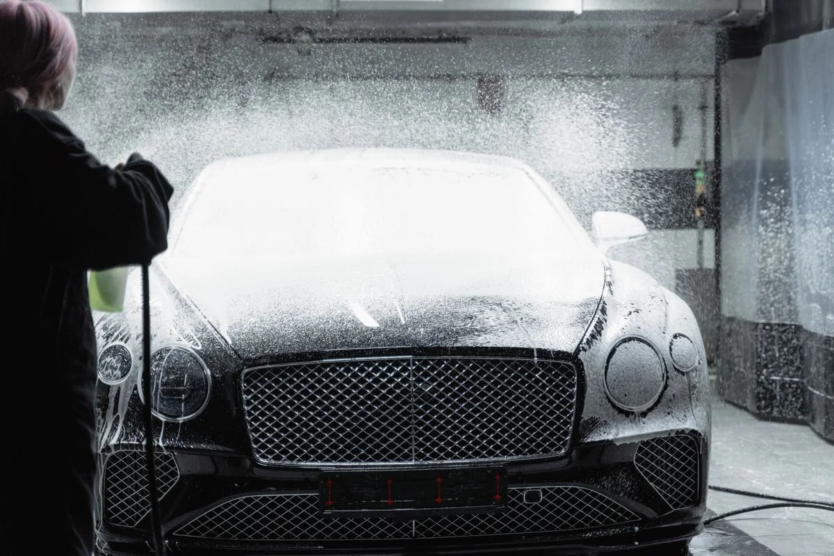 Car care example from the illustrative portfolio.